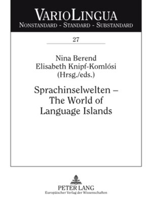 cover image of Sprachinselwelten – the World of Language Islands
